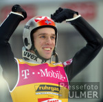 Vierschanzentournee Bischofshofen - Jubel Pettersen