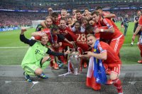 Fussball Champions League Finale 2013:  Borussia Dortmund - FC Bayern Muenchen