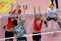 Volleyball 1. Bundesliga  Saison 15/16:  TV Rottenburg -  Netzhoppers KW Bestensee
