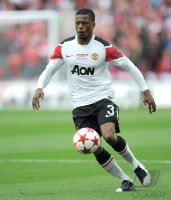 Fussball Champions League Finale 2011:  Patrice Evra (Manchester United FC)