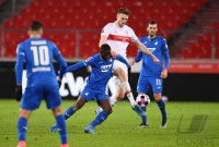 Fussball 1. Bundesliga Saison 20/21: VfB Stuttgart - TSG 1899 Hoffenheim