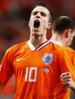 Fussball   International  JUBEL Robin VAN PERSIE  (Holland)