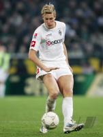 Fussball 1. Bundesliga: BMG, JANSEN Einzelaktion am Ball