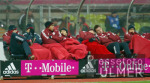 FUSSBALL DFB Pokal 2. Runde FCB Ersatzbank