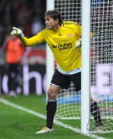Fussball 1. Bundesliga : Torwart Rene Adler (Bayer 04 Leverkusen)