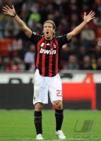 FUSSBALL INTERNATIONAL: AC Mailand - Lazio Rom, AMBROSINI