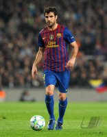 FUSSBALL INTERNATIONAL  CHL Viertelfinale 11/12: Cesc Fabregas (Barca)
