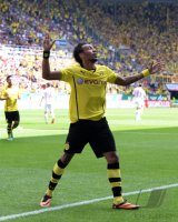 Fussball  1. Bundesliga  13/14: JUBEL Pierre-Emerick Aubameyang (Borussia Dortmund)