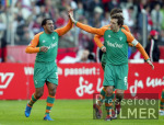 FUSSBALL 1. Bundesliga  JUBEL  Werder Bremen