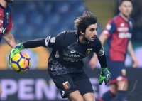 FUSSBALL SERIE A 2017/2018: Torwart Mattia Perin (CFC Genua 1893)