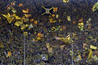 Fussball 1. Bundesliga : BVB Fankurve im Signal Iduna Park