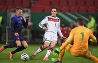 Fussball U 21 Laenderspiel: Deutschland - Holland