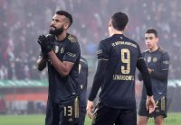 Fussball 1. Bundesliga Saison 21/22: FC Augsburg - FC Bayern Muenchen