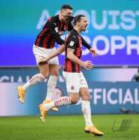 FUSSBALL Coppa ICoppa Italia Viertelfinale 20/21: AC Mailand - Juventus Turin