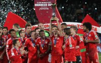 Fussball FIFA Klub WM 2013 FINALE:  JUBEL FC Bayern Muenchen