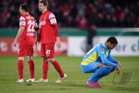 Fussball DFB Pokal Achtelfinale 14/15: SC Freiburg - 1. FC Koeln