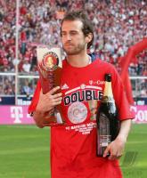 Fussball 1.Bundesliga JUBEL  FC Bayern Muenchen