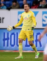 Fussball  1. Bundesliga  13/14: Torwart Raphael Wolf (SV Werder Bremen)