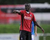 Fussball 1. Bundesliga  Saison 2010/2011  Papis Cisse  (Freiburg)