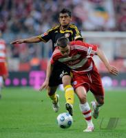 Fussball 1. Bundesliga 2008/2009  FC Bayern Muenchen - Bayer Leverkusen