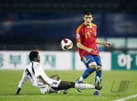 Fussball International  U 17 Weltmeisterschaft       HalbfinaleSpanien - GhanaSpain vs. Ghana