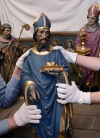 Kunstschaetze in der Kirche in Hailfingen