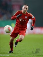 FUSSBALL DFB POKAL  Saison 2012/2013: Franck Ribery (FC Bayern Muenchen)