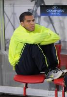FUSSBALL  International CHL 09/10 :  Daniel Alves  (FC Barcelona)