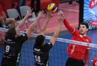 Volleyball 1. Bundesliga  Saison 18/19: TV Rottenburg - Netzhoppers SolWo Koenigspark KW