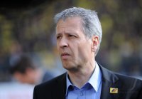 Fussball 1. Bundesliga :  Trainer Lucien Favre (Borussia Moenchengladbach)