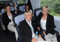 Frauen Fussball Nationalmannschaft: Bundestrainerin Sivia NEID (GER) und Doris FITSCHEN (l.)