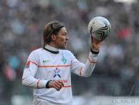 FUSSBALL, 1. BUNDESLIGA, 20. Spieltag: Borussia Moenchengladbach - Werder Bremen