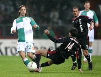 Fussball UEFA Pokal: Bremen - Ajax