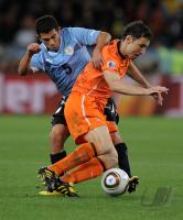 FUSSBALL WM 2010, HALBFINALE:  Uruguay - Niederlande