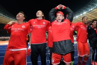 Fussball, 1. Bundesliga  Saison 2013/2014: Hertha BSC Berlin - FC Bayern Muenchen