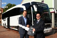 Fussball DFB: Neuer Mannschaftsbus, 04.09.2012