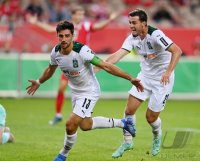 Fussball DFB Pokal 1. Runde 21/22: 1. FC Kaiserslautern - Borussia Moenchengladbach