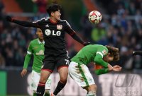 Fussball, 1. Bundesliga  Saison 2014/2015: Werder Bremen - Bayer 04 Leverkusen