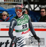 SKI  WM 2003  St.Moritz Damen Super G Enttuschung; Gerg (GER