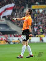 Fussball 1. Bundesliga  Saison 2011/2012 : JUBEL Torwart Sven Ulreich (VfB Stuttgart)