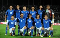 Fussball International EM Qualifikation: Teamfoto Italien