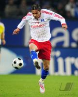 FUSSBALL 1. BUNDESLIGA: Hamburg, GUERRERO Einzelaktion