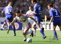 Fussball  1. Bundesliga  2000/2001: VfB Stuttgart - FC Schalke 04