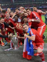 Fussball Champions League Finale 2013:  Borussia Dortmund - FC Bayern Muenchen