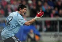 Fussball 1. Bundesliga : Torwart Hesel (Hamburger SV)