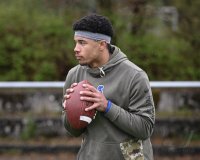 American Football Camp bei den Reutlingen Eagles mit Marcel Dabo