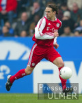 Fussball 1. Bundesliga: FCB, HARGREAVES Einzelaktion