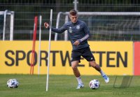 Fussball Training Deutsche Nationalmannschaft in Stuttgart