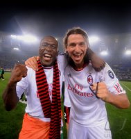 FUSSBALL SERIE A:  Meister 2011  AC Mailand;  JUBEL
