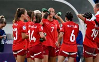 Fussball Frauen Euro 2025  Eroeffnungsspiel: Schweiz - Norwegen